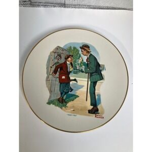 Norman Rockwell "Taint You" Collector Plate 1917 Limited Edition Monarch China